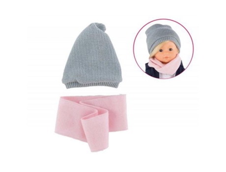 Roupa para Bonecos  Conjunto Cachecol e Gorro