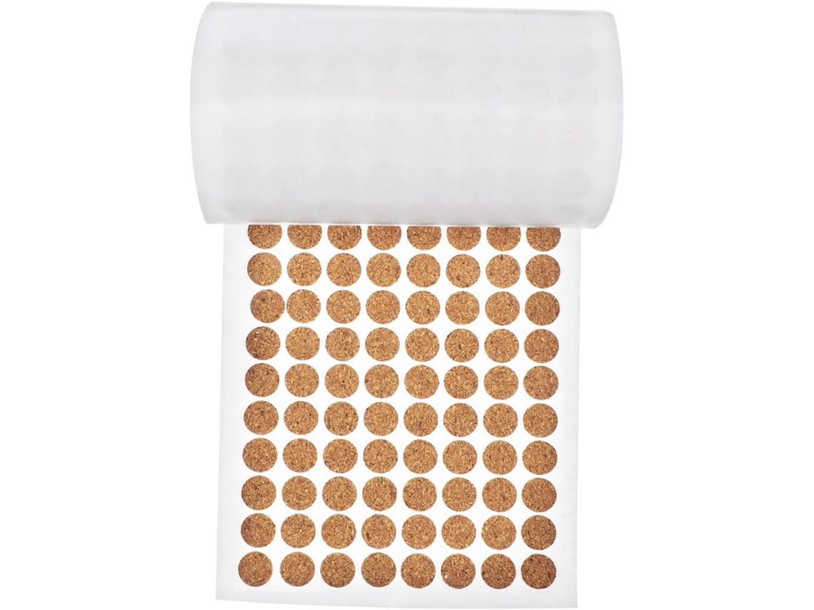 Almofadas De Cortiça Autoadesivas, 2000 Unidades, 14 Mm, Para