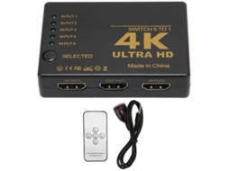 Conversor Hdmi LAXISCREED 5 em 1 Switch 4k 2k