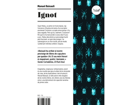 Livro Ignot de Manuel Baixauli Mateu (Catalão)