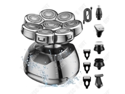 Barbeador elétrico à prova dágua de 8 lâminas multifuncional masculino para nariz careca Cabelo Conjunto cortador INNOVTEC