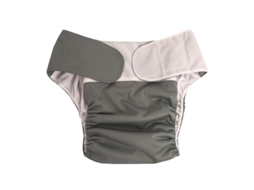 Pañales Tipo Pantalón A Prueba De Fugas: Pantalones Impermeables Grises (circunferencia De Cintura Ajustable De 1,8 A 4 Pies)