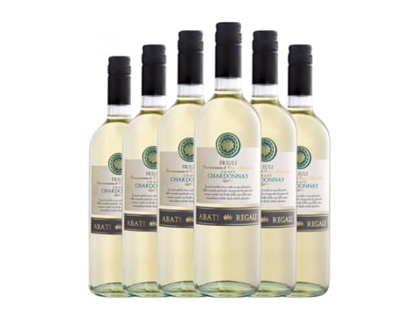 Vinho branco ABATI REGALI Chardonnay Friuli Grave (0.75 L - 6 Unidades)