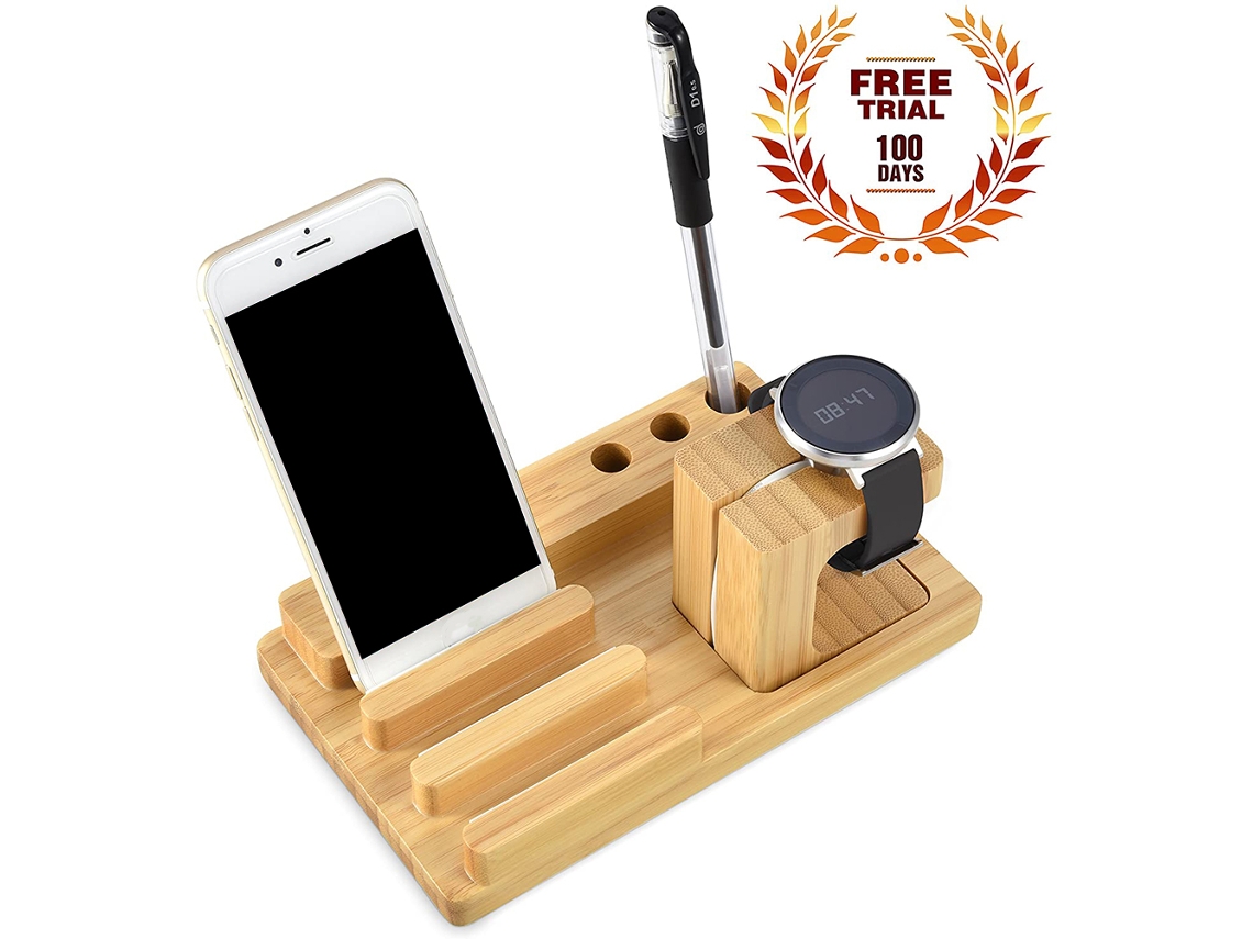 Suporte de Carregamento para Celular Bamboo LAXISCREED