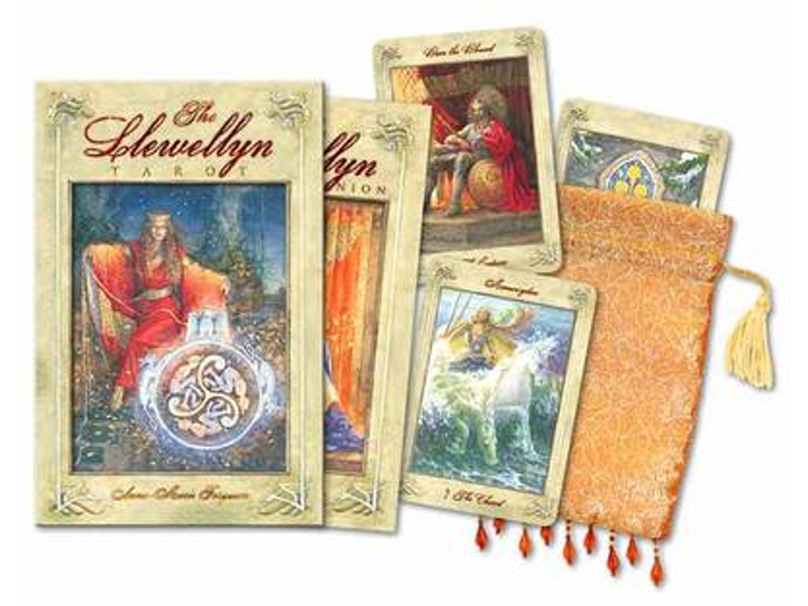 Livro The Llewellyn Tarot de Anna-Marie Ferguson (Inglês)
