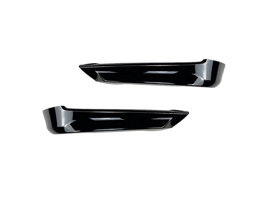 Car Glossy Black Front Bumper Lip Corner Cover Trim For Bmw E90 E91 32 Series