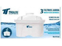 Filtros  para Jarros de Água THULOS  (3 Filtros - Compatível: HS-518)