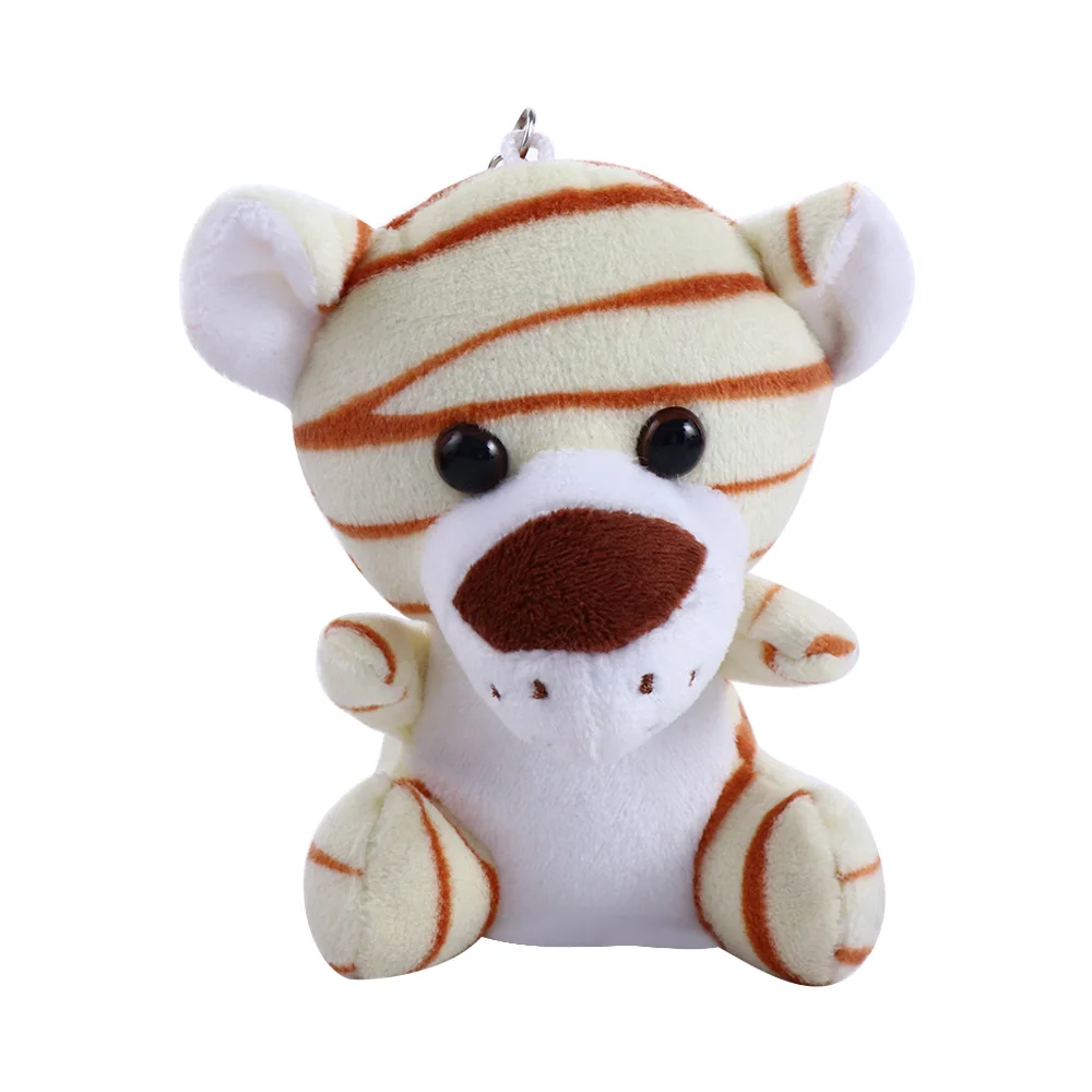 Chaveiro De Pelúcia Da Série De Animais Da Selva (tigre)