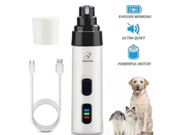 Lixa Unhas Pet Elétrico Usb Recarregável Suave