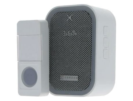 Perfil Ceezam Campainha Sem Fio Com Conjunto De Flash 18 Melodias 90db 200 M Branco Profile