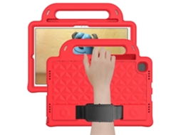 Capa Protetora Resistente A Quedas E Impactos Em Eva Para Lenovo Tab M10 Plus Tb-x606 10.3 Diamond Series, Com Suporte E Alça.