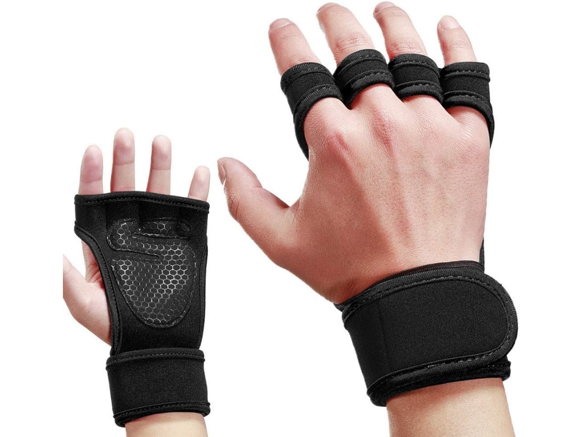 Luvas De Levantamento Peso Ideais Para Treino Crossfit, Levantamento De Peso, Barras Fixas, Musculação, Respiráveis