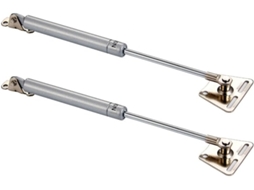 Haste De Suporte Com Mola A Gás Para Armário, Conjunto De 2 Amortecedores A Gás Prateados 257mm, 20-150n 20n