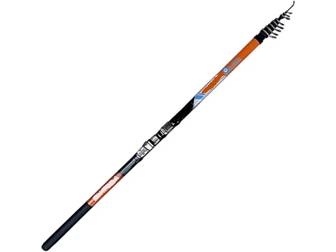 2,7 M 3,6 4,5 5,4 6,30 Vara Pesca Telescópica Carbono Água Doce