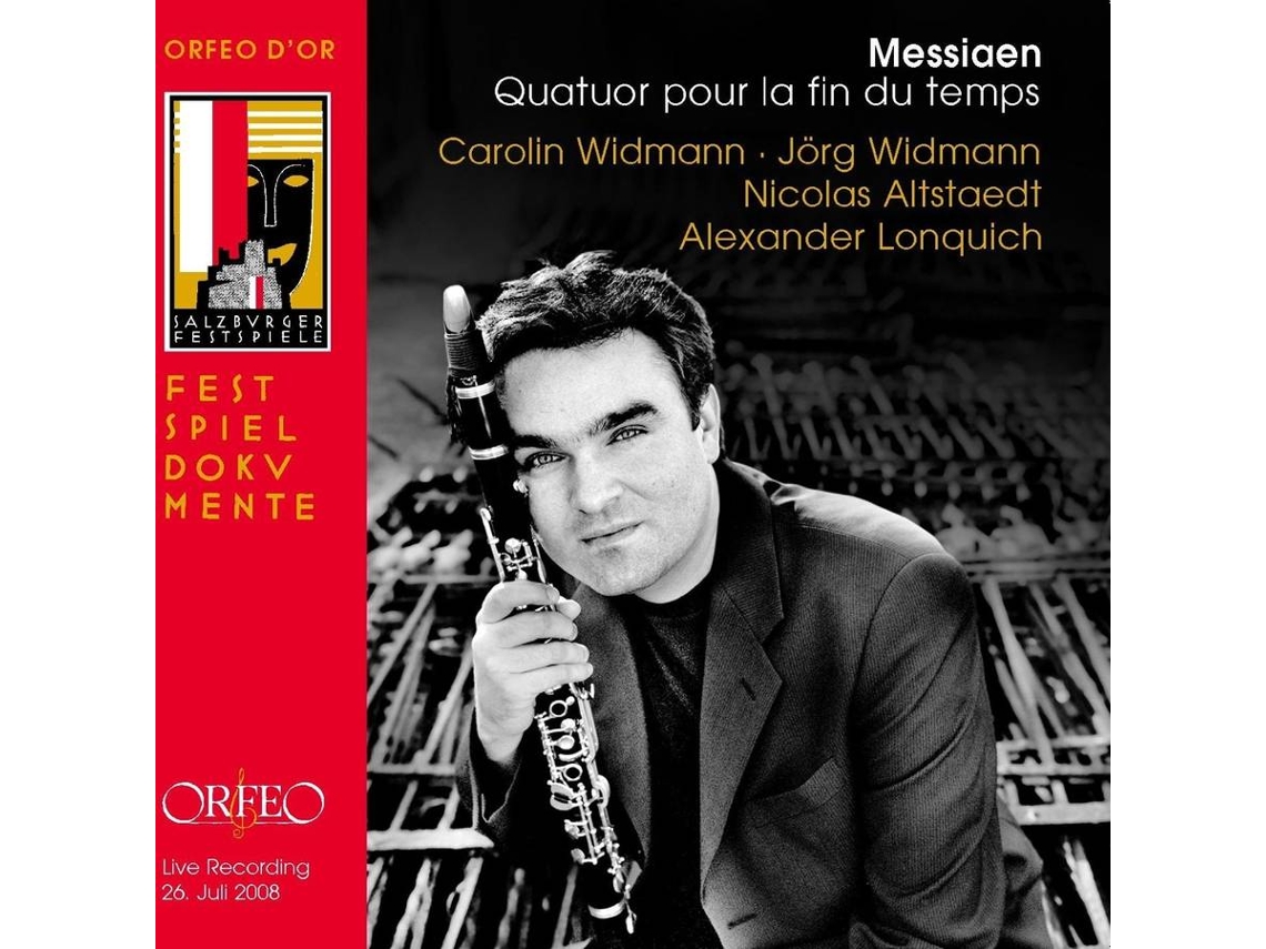 CD Widman,Carolin & Jörg/Altstaedt,N./Lonquich,A. - Quatuor pour la fin du temps (1CD)