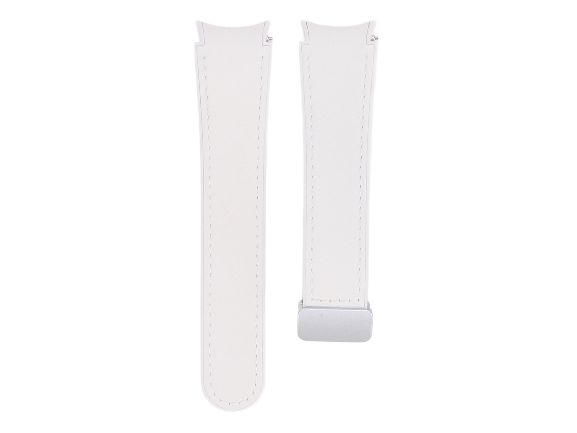 Cinto De Relógio Silicone Com Fecho Rápido Para Watch 4 5 6 De Substituição Branco
