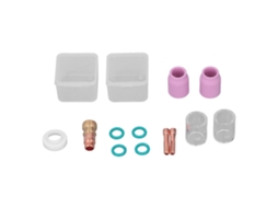 Kit De 12 Copos De Vidro Para Pistola De Soldadura Tig Resistente A Altas Temperaturas De Cobre Ptfe Para Repuesto