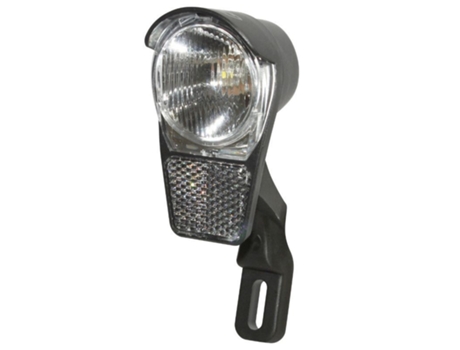 luz de dínamo frontal na forquilha fornecida com cabo SPANNINGA Galeo LED 4.5 Lux On-Off