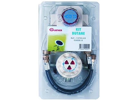 Kit Butano 2 Garrafas / Desviador 2 6Kg/H 28 Mbar GURTNER