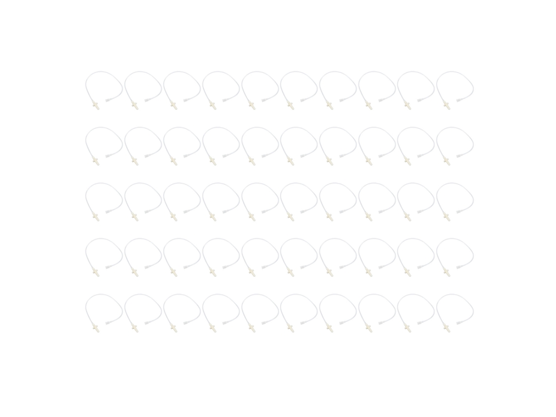 Tubo Extensão Injeção Veterinária 50pcs 25cm