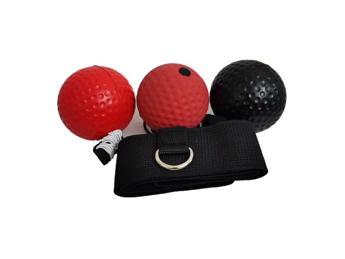 Faixa De Cabeça Com Bola Para Boxe, 31 24cm, 3 Bolas Brilvibera