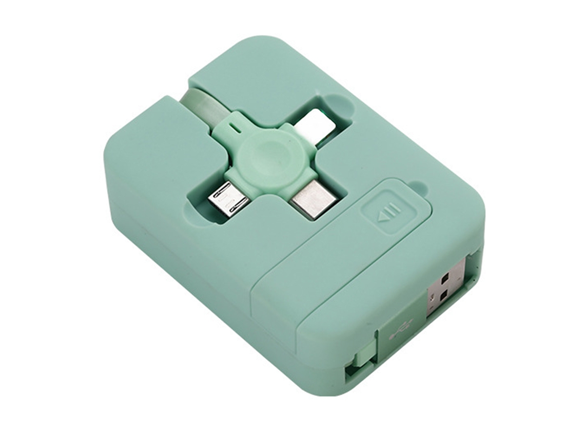 Suporte para Telefone LAXISCREED retrátil 3 em 1 compatível com Android e Apple Type C