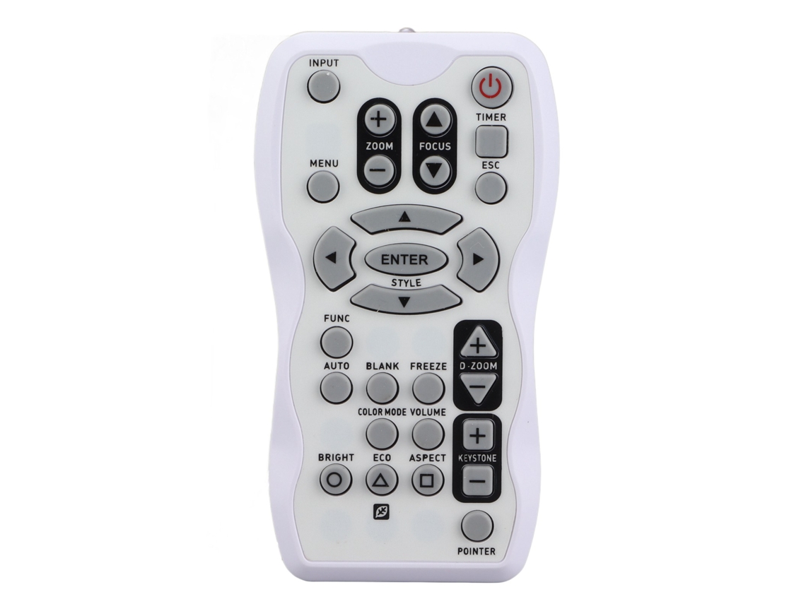 Controle remoto substituição para TV, compatível com projetores XJA141, XJA251, XJA246, XJA256, XJA241 CHABERLU