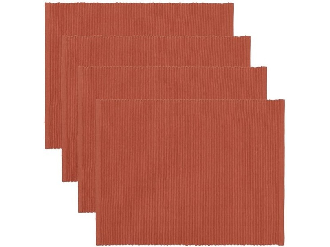 Placemats E Tafelcolheres Coloridos - Versáteis E Elegantes - Conjunto De 4 - 100% Algodão