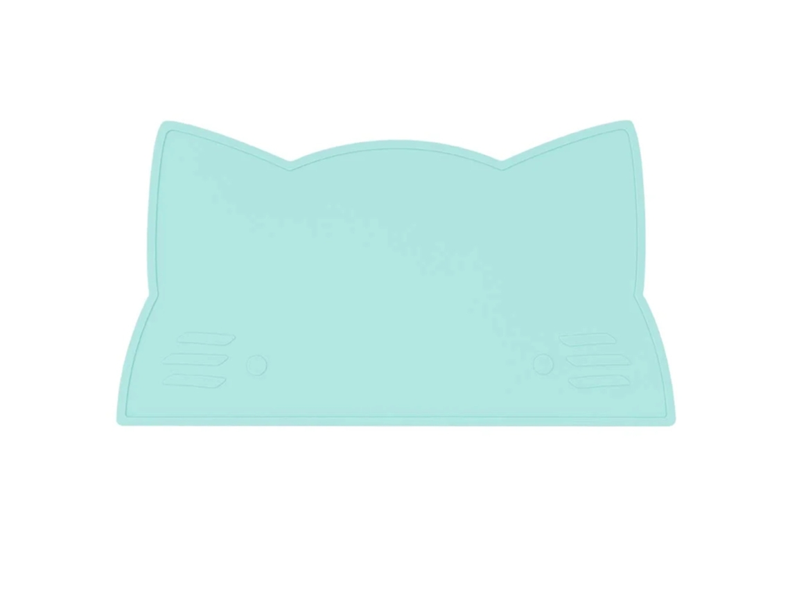 Podemos Ser Pequenos Miúdos Placemat De Silicone Gato Menta