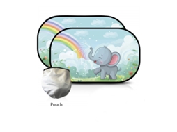 Protetor Solar Infantil para Carro HENTEN HOME 51 X 31 Cm Proteção Contra Sol e Calor 2pc