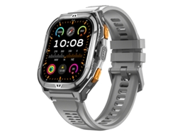 Smartwatch X5 Gps De Dupla Frequência Amoled Barómetro Bússola (cinza)