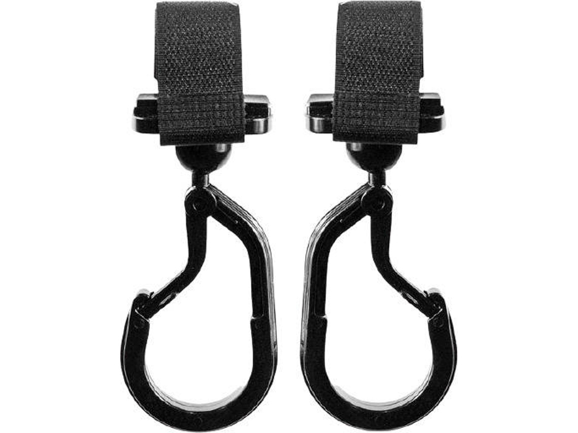 Ganchos para Carrinho de Bebé CAMBRASS Solid Multifunções Preto