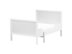 Cama Conversível Infantil Beliani Montigny De Pinho Branco 95x205x80