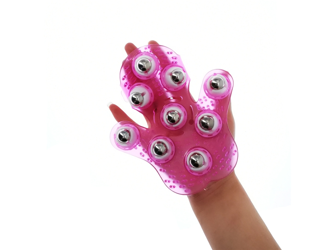Luvas De Massagem Corporal Rolling Balls Para Alívio Da Dor Muscular, Relaxamento, Massageador De Celulite Para Mãos, Pescoço, Costas, Braços,