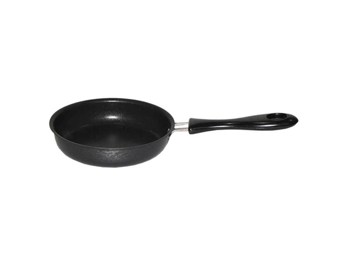 Mini Frigideira, Ferro Puro Único Ovo Frita Com Revestimento Antiaderente Para Cozinhar Aquecido, Design Ergonômico Pequena Panela De Omelete Para Fog