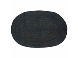 Vidaxl Tapetes De Área Cinzento-escuro 152 X 245 Cm Juta