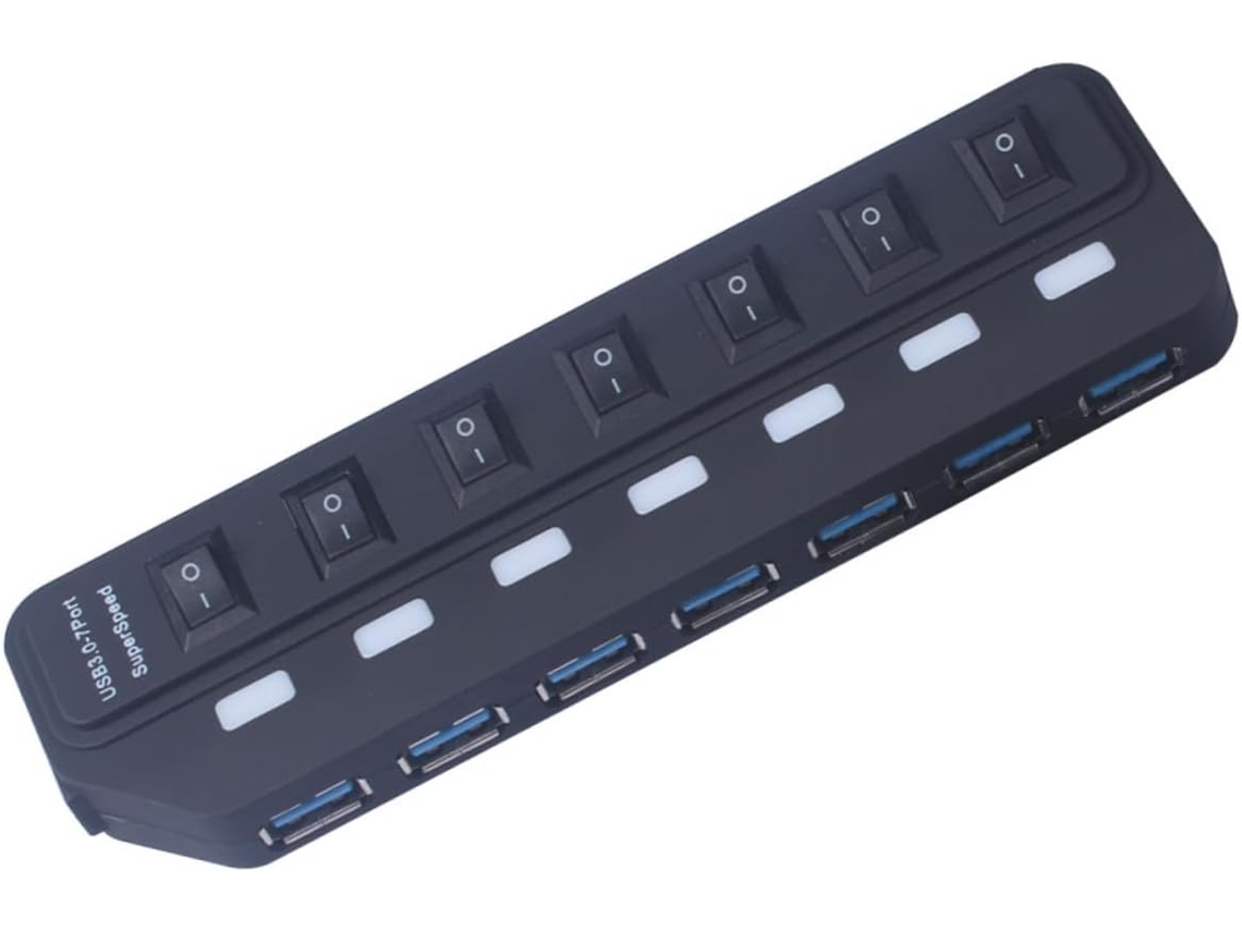 Hub Usb Com Múltiplas Portas, Adaptador De Expansão E Transferência