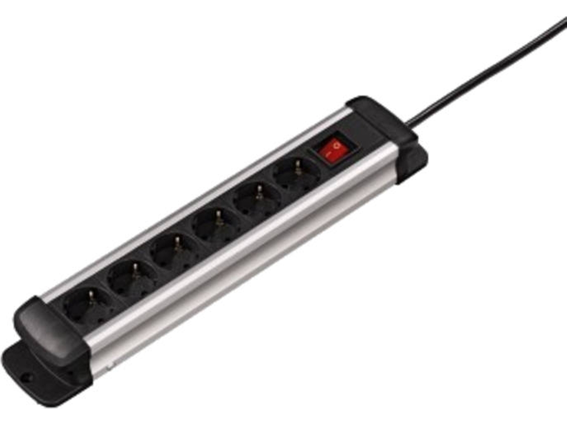 Extensão Elétrica HAMA Pro-S 60S (6 Tomadas - 3 m)