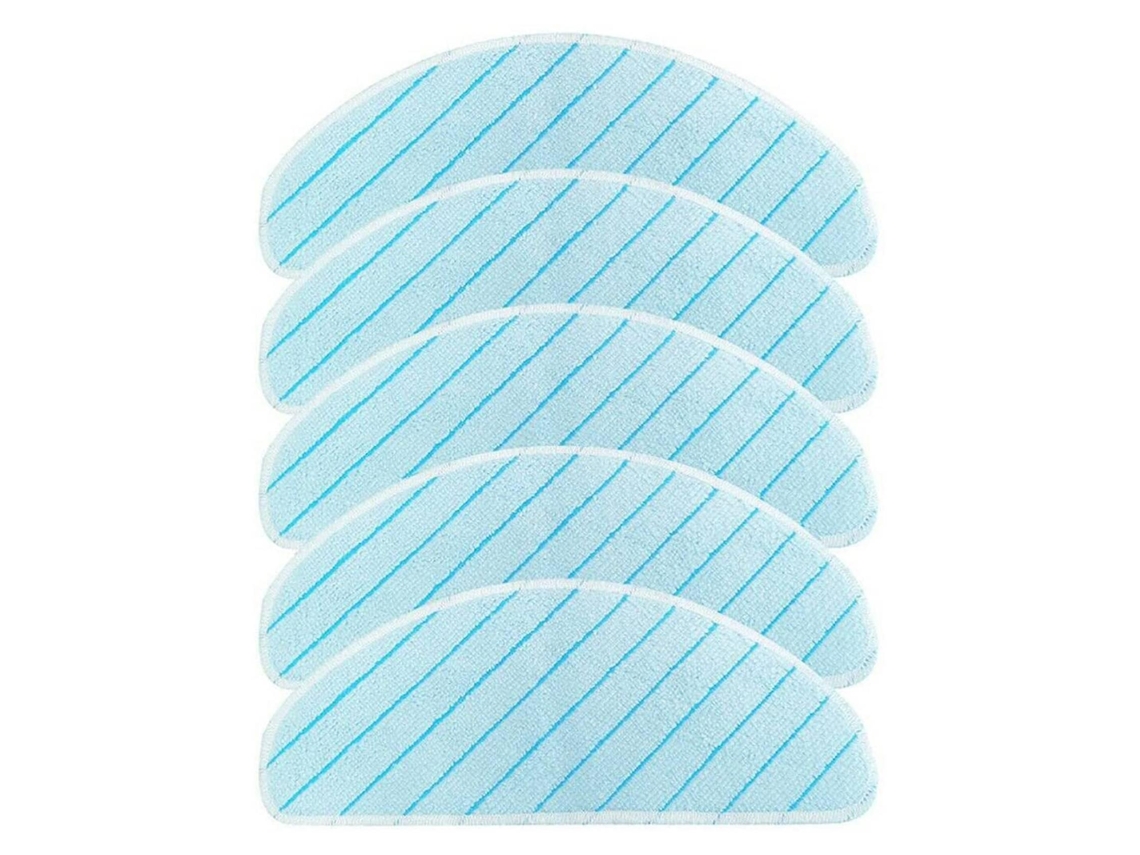 Para Ecovacs Deebot Ozmo T8 Aivi Mop Pad Mop Pano Pano Lavável 5Pcs