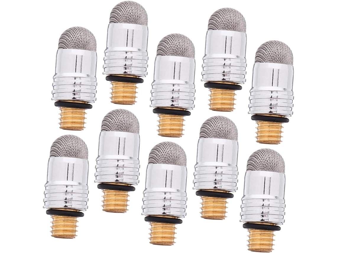 Conjunto De 10 Pontas De Caneta Stylus Condutivas De Reposição Compatíveis Com Telas Sensíveis Ao Toque Para Celulares E Tablets Gokoco