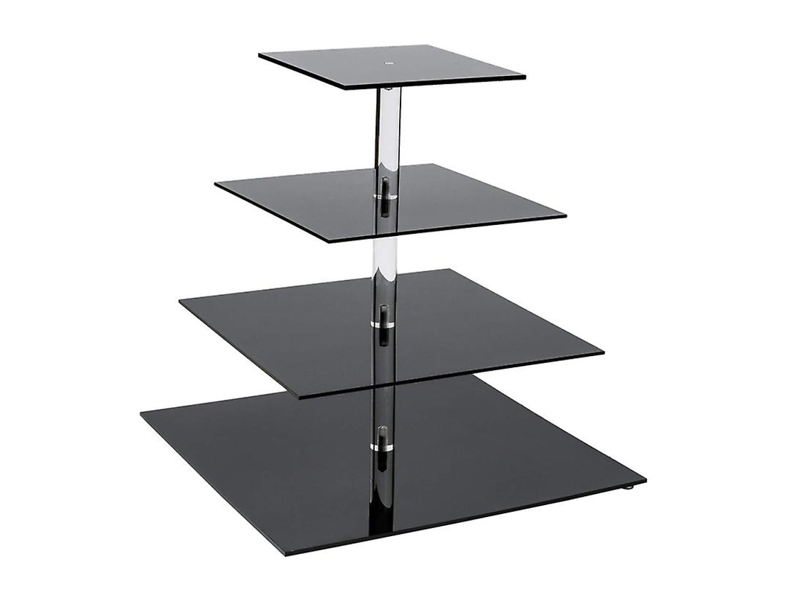 Rack de Bolo Acrílico Quadrado ALLINLESS