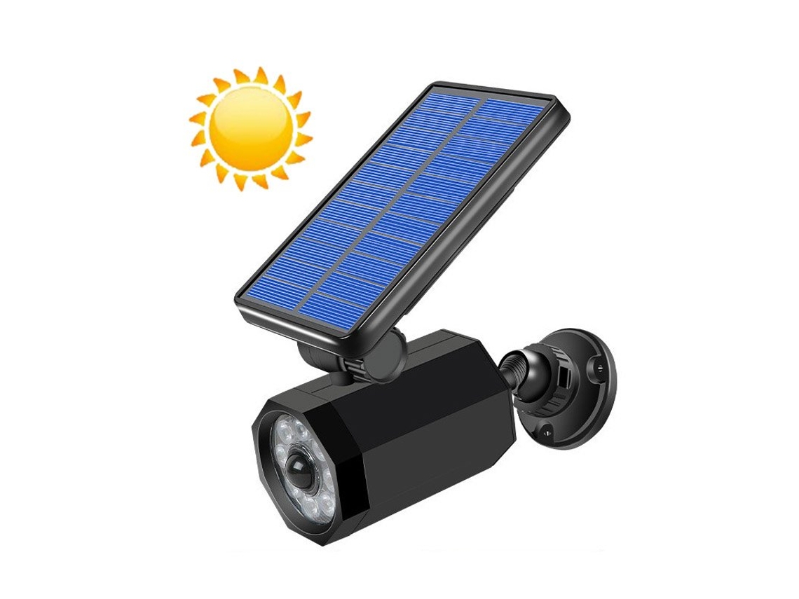 de Simulação Solar À Prova D'Água com Sensor de Segurança Led de Parede para Ambiente Externo