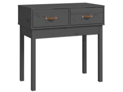 Console Table, Console Tables Vidaxl Cinzeto Madeira De Pinho (n/a)