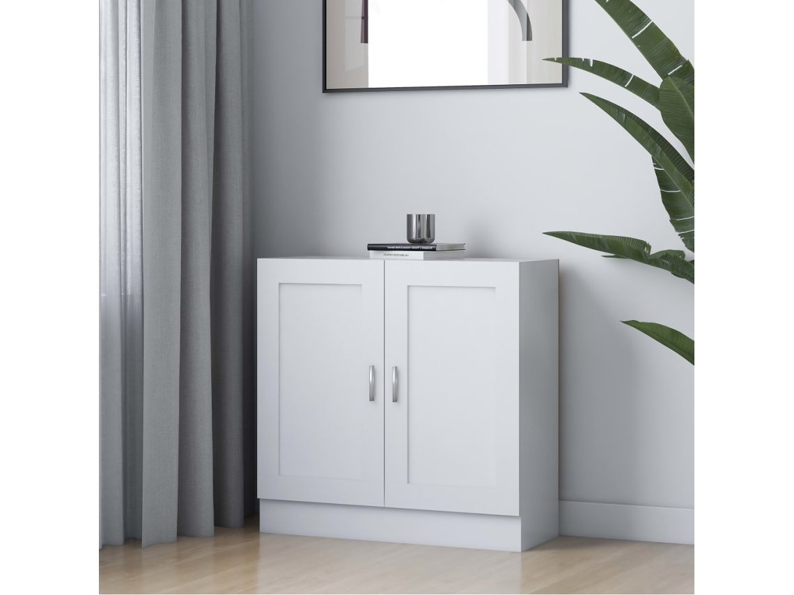 Vidaxl Estante 82,5x30,5x80 Cm Derivados De Madeira Branco