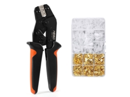 Ferramenta de Crimpagem de 0,25 a 2,5 Mm² com Conjunto de 270 Contatos Planos AQUAFORGE