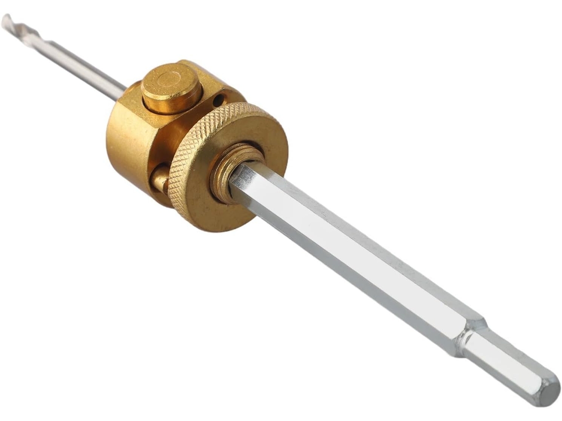 Barra De Conexão Com Furo Hexagonal 8 Mm Para Furadeiras Bancada E