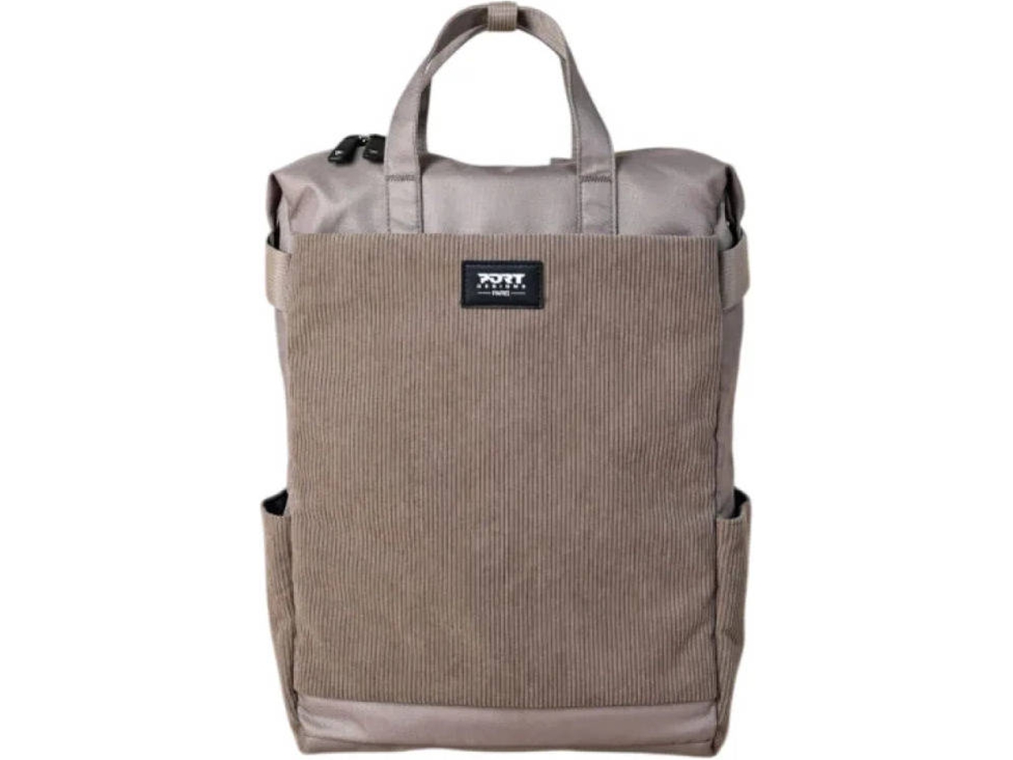 Mochila PORT DESIGNS Milano II  Eco Tote (16'' - Castanho Desert)