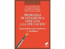 Livro Problemas De Estadística Aplicada A La Educación de Vários Autores