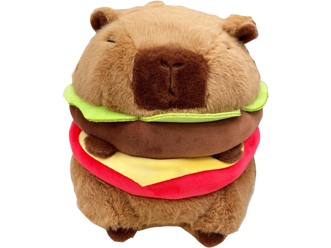 Boneco De Pelúcia Capivara, Almofada Para Sofá, 25 Cm/9,8 Polegadas