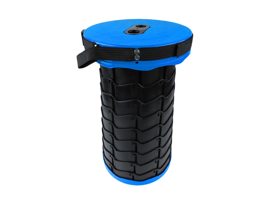 Banco Plegable Telescópico Portátil Azul para Pesca